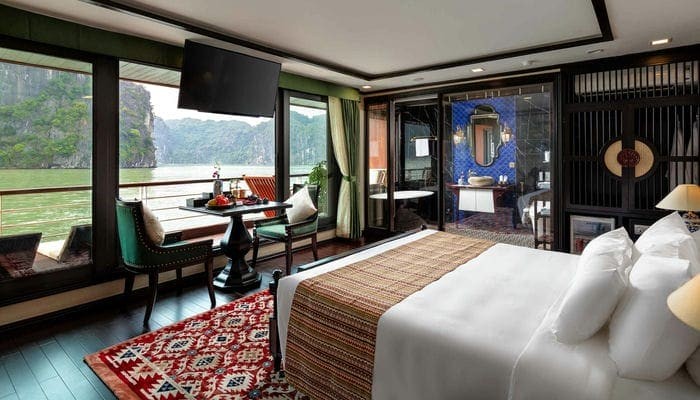 Suite com a vista para o mar