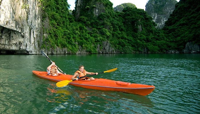 Chèo Kayak