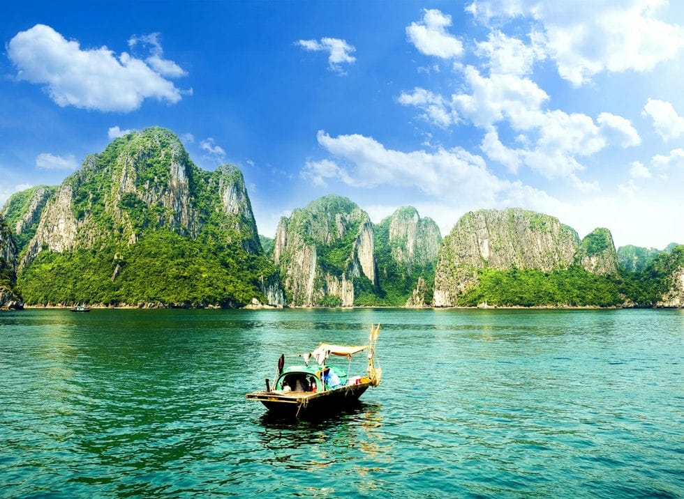 A baía de Halong